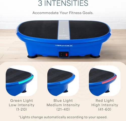 Vista 2 de Lifepro Vibration Plate for Lymphatic Drainage – Vibration Platform Machine with EMS or LED Indicator Model – Remote Control Whole-Body Vibrating