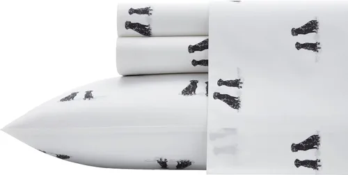 Vista 65 de Eddie Bauer - Juego de sábanas individuales XL, sábanas de percal de algodón, sábanas frescas y crujientes, ideales para dormitorio
