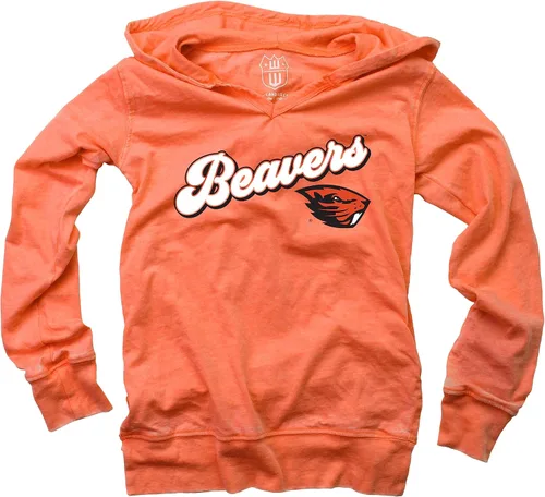 Vista 17 de Wes and Willy NCAA Camiseta con Capucha de Cuello en V para Niñas