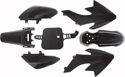 Juego de guardabarros de plástico negro repuesto para Honda XR50 CRF50 SDG SSR 107cc 125cc Dirt Pit Bike | Replacement for SDG SSR 107cc 125cc Dirt