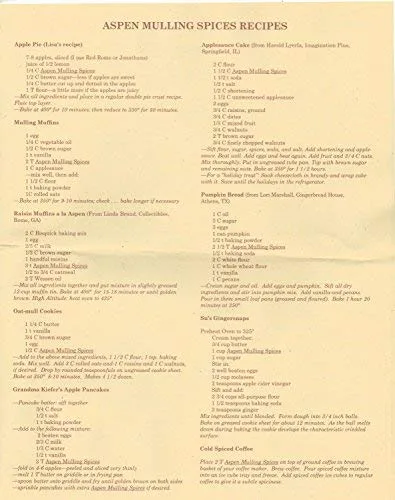 Vista 2 de Aspen Mulling Cider Spice - Paquete de 4 unidades, cajas de 2 onzas (mezcla de especias sin azúcar)