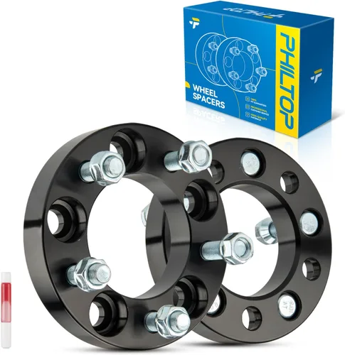 Vista 36 de PHILTOP 4x100 1.25" Espaciadores de rueda para Yaris, 2 piezas de espaciadores de rueda centrados en buje con 54.1mm de diámetro interior del buje