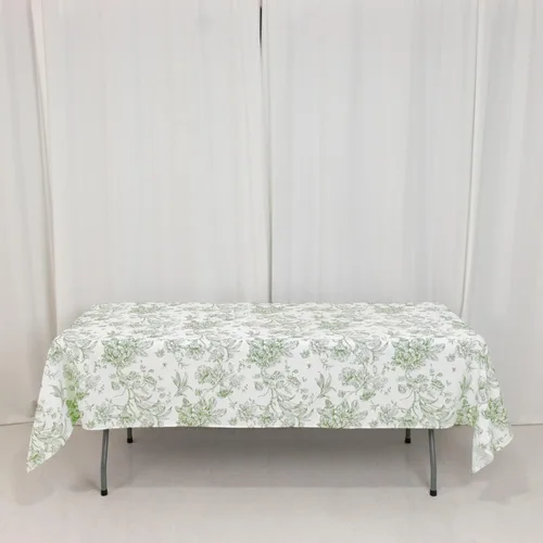 Vista 123 de Efavormart - Mantel rectangular, 60 x 102 pulgadas, resistente a las manchas y a las arrugas, lavable, mantel decorativo oblongo de tela de Amatista
