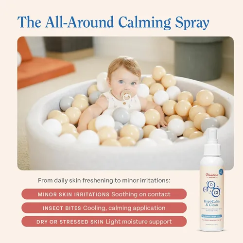 Vista 7 de Flanders Kit de cuidado del bebé Barra de bálsamo curativo, ungüento para dermatitis del pañal, spray hipocloroso y champú de baño de burbujas 3