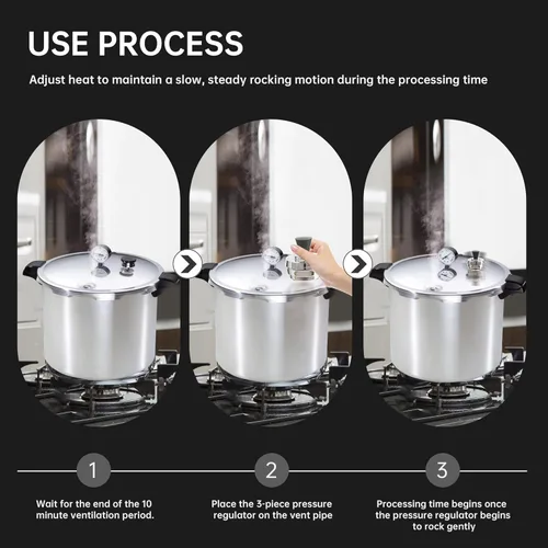 Vista 5 de 50332 3-Piece Pressure Regulator 5-10-15lb for Presto Pressure Cooker 0171001 0174001 6803571