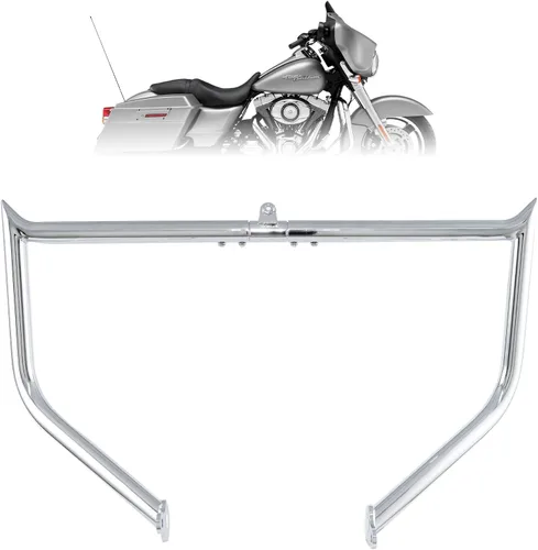 Vista 10 de Kinglemc Barra de Choque para Motor Guarda de Carretera para Harley Davidson Touring Road Glide Road King Street Glide Electra Glide CVO y Modelos