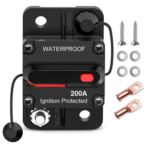 Vista 14 de Nilight - Interruptor de circuito en línea reseteable de 30A, portafusibles de reinicio manual de 12-24V CC, protección contra sobrecargas de 3-15