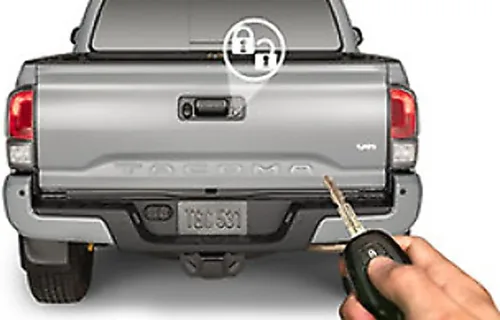 Toyota Genuino Cerradura de Compuerta Trasera de Distancia Entre Ejes Larga para Tacoma 2019 y Más Reciente PK3B6-35JL0