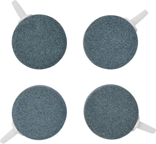 Pawfly Acuario Air Stone Disc Bubbler 1.5 pulgadas, difusor de oxígeno Airstone para nano bombas de aire, tanques de peces, cubos, estanques Paquete
