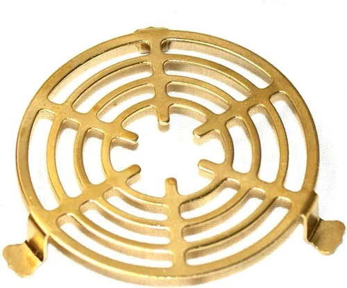 Vista 10 de Pantalla pequeña de carbón para quemador de incienso, rejilla de carbón (solo pantalla), color negro