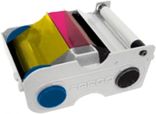 Rodillo de cinta con limpieza Fargo 45000 DTC1000 YMCKO, 250 impresiones