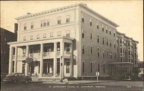 St. Johnsbury House St. Johnsbury, Vermont VT Original Antique Postcard