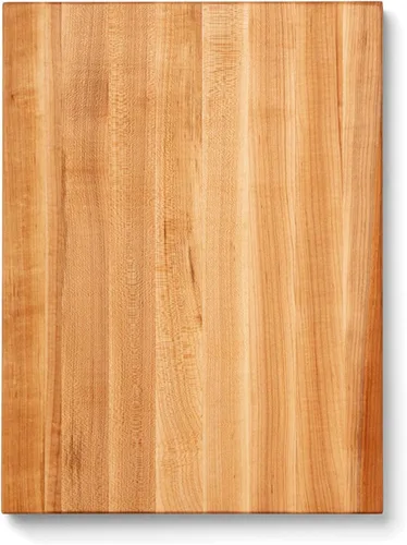 Vista 13 de John Boos R-Board Series Tabla de cortar rectangular de madera de cerezo de 18 x 12 pulgadas, 1.5 pulgadas de grosor, bloque de carnicero reversible