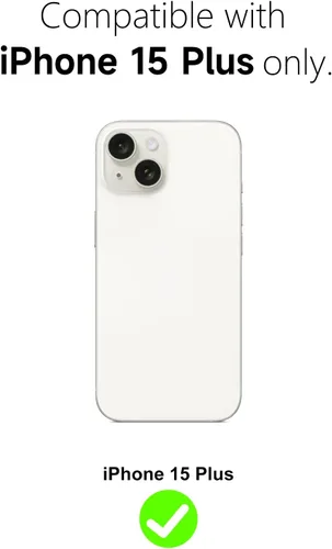 Vista 215 de Svanove para iPhone 7 Plus/ 8 Plus, funda de silicona, de goma suave brillante y gel de jey lindo, funda protectora de plástico simple y lisa