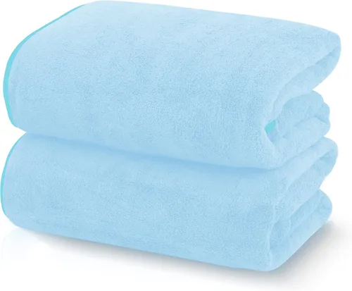 Vista 18 de TENSTARS Juego de 12 paños de alta calidad, secado rápido, terciopelo coral de microfibra suave, altamente absorbente, uso multiusos como baño, spa