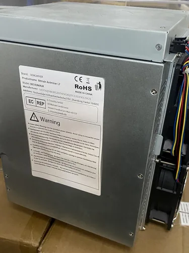 Vista 6 de Nuevo Bitmain Antminer L7 9050M Doge Coin & Litecoin LTC Coin Asic Miner 220V-240V Crypto Mining Machine Bulit-in PSU Envío por OEMGMINER