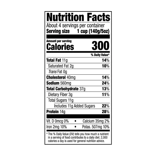 Vista 7 de Amazon Brand, Aplenty - Pollo con naranja mandarina, 22 onzas (congelado)