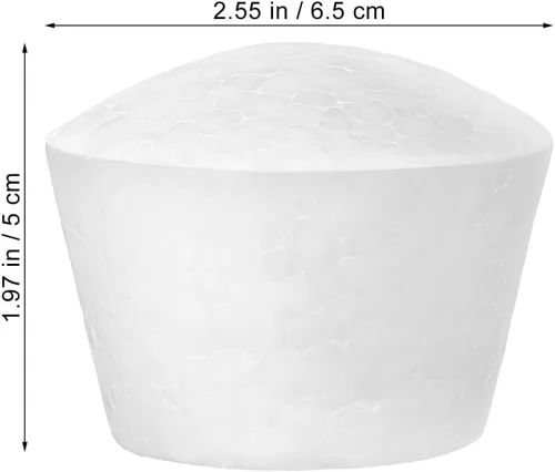 Vista 6 de Gadpiparty 20 modelos de magdalenas de espuma, reutilizables, bricolaje, decoración de pasteles, exhibición de pasteles falsos para bodas, fiestas