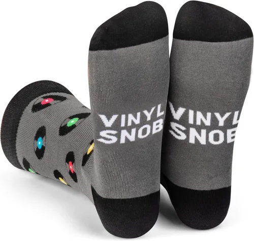Lavley Nerd Socks - Gifts for Book Lovers, Musicians, Science Buffs and Intellects - Unisex Style for Men and Women