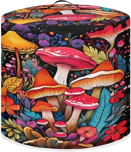 Vista 39 de DISNIMO Angry - Funda para freidora de aire para arrocera, protección contra el polvo, cubierta aislada para electrodomésticos de cocina con asa