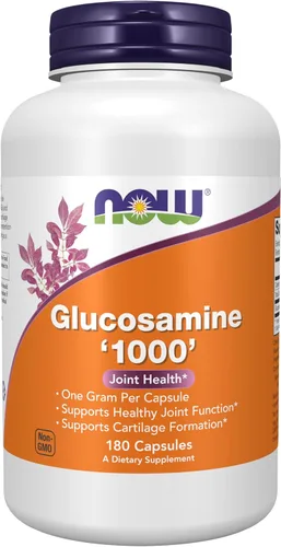 Vista 9 de NOW Suplementos, glucosamina '1000', con certificación de suplemento dietético UL, 0.04 oz por cápsula, 60 cápsulas vegetales