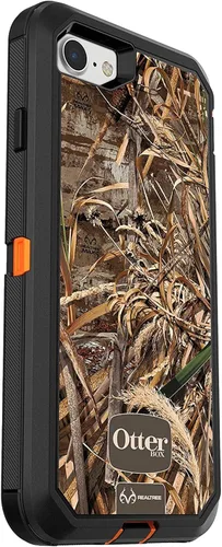 Vista 5 de OtterBox Defender Series - Funda para iPhone SE (3ª y 2ª generación) y iPhone 8/7 (solo no Plus), clip de funda incluido, embalaje no minorista