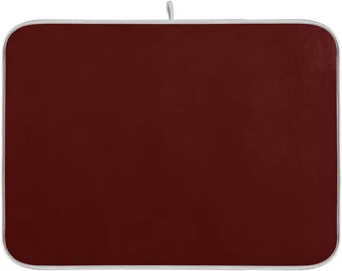 Vista 23 de Tapete de secado de platos grande verde salvia, extra grande para platos, accesorios de cocina, mostrador, almohadilla escurridor de platos