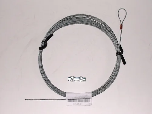 Vista 2 de Cierre de bloqueo LiberaciónCable y abrazadera Fj7595-1 Rotary Lift