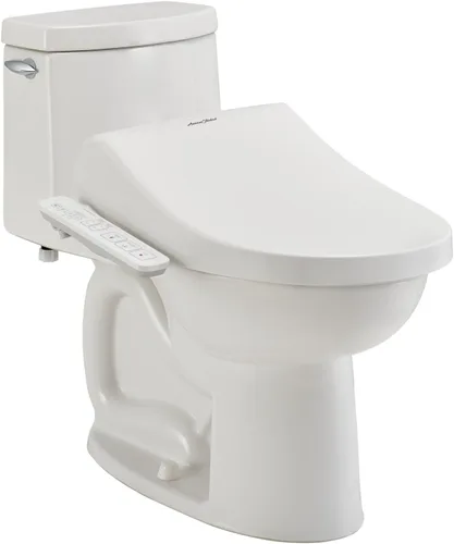 Vista 10 de American Standard 8013A80GPC-020 avanzado limpio AC 1,0 balneario dejó asiento del bidé con la operación del panel lateral