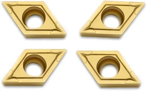 Vista 4 de 10pcs DCMT11T304 Torno de carburo de torneado de fresado Insertos, DCMT 32.51 CNC Torno Titular Cuchillas