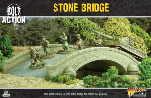 Vista 2 de Warlord Bolt Action Stone 1:56 WWII - Kit de modelo de diorama de diorama de guerra militar, pequeño