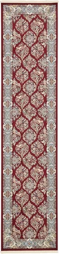Vista 18 de Rugs.com Rabia Collection - Alfombra baja azul de 3 x 5 pies, perfecta para entradas, cocinas, rincones de desayuno, piezas de acento