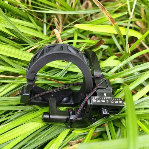 Vista 6 de Descanso de flecha de tiro con arco Descanso de flecha para diestros Contención completa Arco compuesto Reposo de flecha ajustable