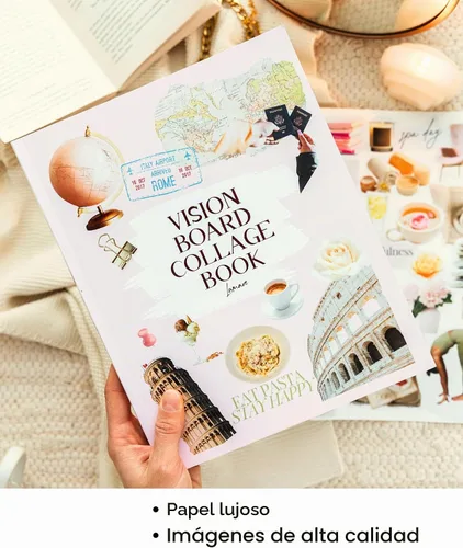 Vista 7 de Lamare Vision Board Collage Book - Más de 1000 imágenes Vision Board Supplies