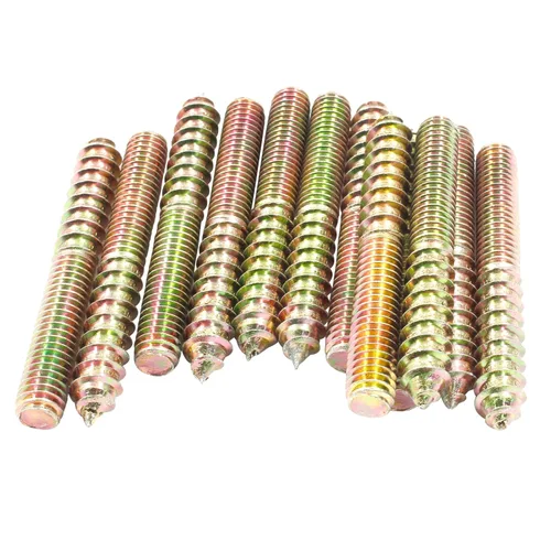 Vista 9 de Biaungdo Pernos de Suspensión de 1/4-20 x 1-1/2 Pulgadas, 12 Piezas Pernos de Suspensión de Tornillo Autorroscante de Doble Cabeza, Pernos