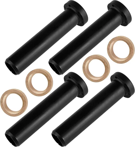 Vista 4 de Caltric Bujes largos de brazo A delantero compatibles con Polaris Scrambler 500 1997-2002 con espaciadores