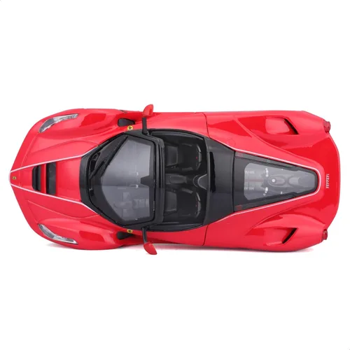 Vista 7 de Bburago 1:24 Scale Race & Play Ferrari LaFerrari Aperta Die Cast Vehicle