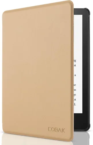 Vista 9 de CoBak Funda inteligente para Kindle Paperwhite de 6.8" de 11ª generación 2021 con función de encendido automático, ligera, delgada, de piel