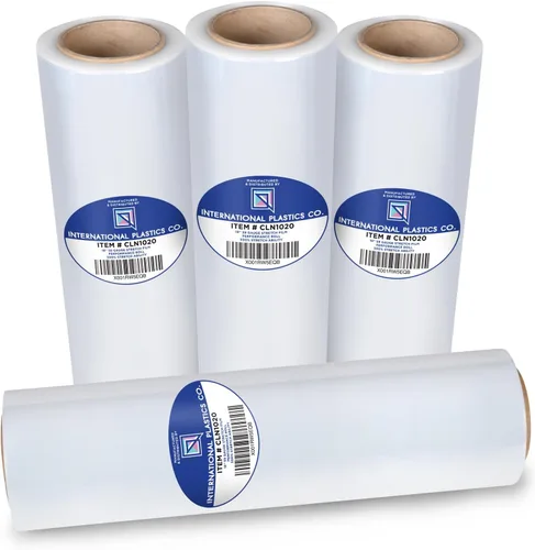 Vista 13 de International Plastics Co. Película elástica de plástico de 18 pulgadas 1200 pies 500% de capacidad de estiramiento