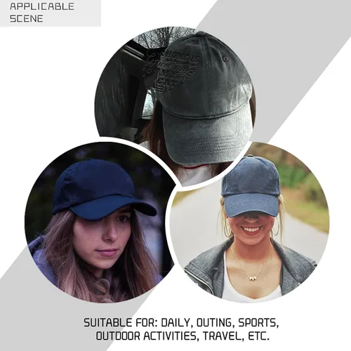 Vista 6 de Small Town Strong USA Ball Cap Trendy Cool Caps Gifts for Daughter Who Like Engraved,Workout Cap Suitable for