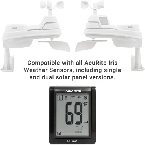 Vista 6 de AcuRite Nano pantalla inalámbrica para estación meteorológica AcuRite Iris® Home (06090)