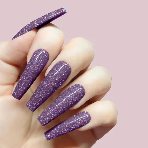 Vista 11 de Kiara Sky Polvo acrílico DiamondFX Reflective Glitter con efecto de polvo Sparkle Diamond 1 oz, A-peel-ing (rojo)