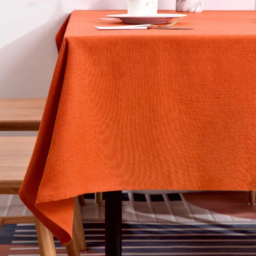 Vista 49 de BALCONY & FALCON Mantel rectangular estilo jacquard resistente al agua cubierta de mesa para comedor, cocina, cafetería, fiestas y uso al aire libre
