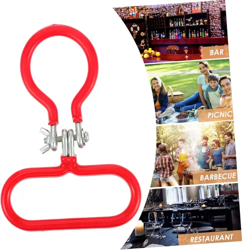 Vista 7 de NOLITOY 3 unids Fermentador de fabricación de cuello de agua duradero para soporte de equipo de elevación de servicio de vino para el hogar jarra