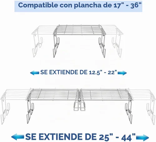 Vista 2 de Skyflame Rejilla ajustable que calienta el estante para las planchas de 17