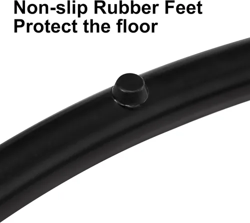 Vista 5 de Base de anillo reclinable de 22 pulgadas, silla de metal resistente, parte inferior giratoria de repuesto con placa de 10 pulgadas