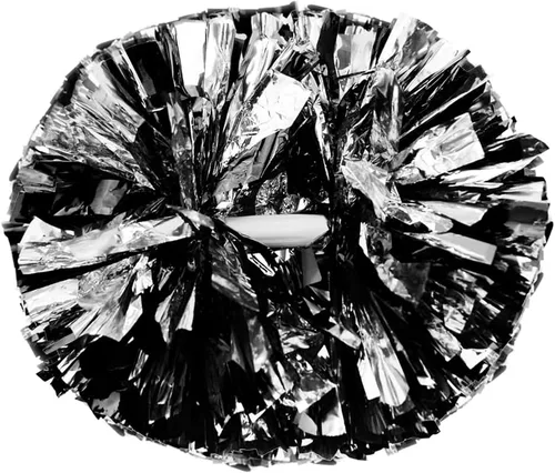 Vista 10 de Hooshing - Paquete de 2 pompones de animadora con mango tipo bastón, pompones para espíritu de equipo, deportes, bailes, animación, para niños