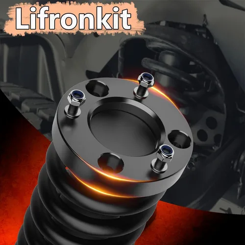 Vista 6 de Kit de elevación de nivelación delantera de 1.5 pulgadas para Ford F150 2004-2026 2WD/4WD, kit de elevación compatible con Expedition 2003-2018, 2