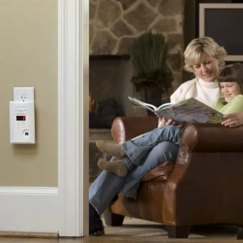 Vista 6 de Kidde - Detector de monóxido de carbono, enchufe de pared con respaldo de batería de 9 voltios, pantalla LED digital - 2