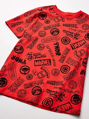 Vista 3 de Tienda Essentials Disney Marvel Camisetas de manga corta para niños y niños pequeños de Star Wars (cebra previamente manchada), paquetes múltiples